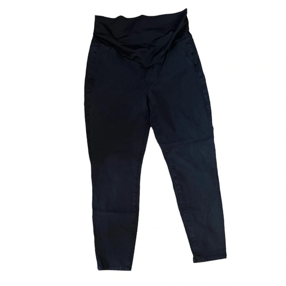 Maternity Denim Liverpool Ankle Legging 10 - Picture 1 of 5